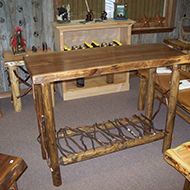 Black Walnut Sofa Table$399