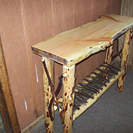 Slab-Log-Half-Table