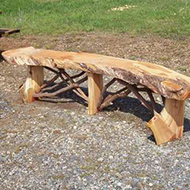 Curved Bench