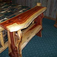 Cedar Sofa Table $350