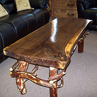 Black Walnut Coffee Table $450