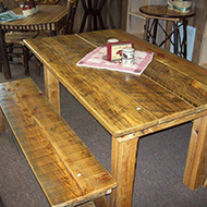 Table with Bench