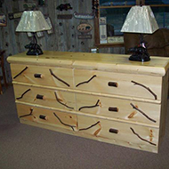 Dresser with branchs