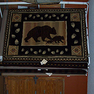 Black Bear Rug