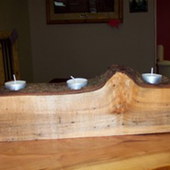 Slab-Candle-Holder
