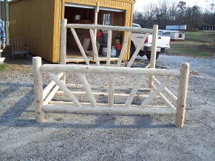 star burst log bed