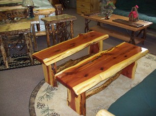 Red Cedar Benches