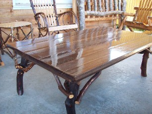Black Walnut Plank Table