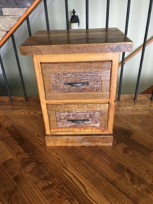 Bark night stand