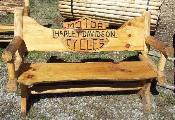 Harley Davidson Bench