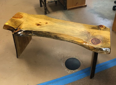 Pine Slab Golden Oak