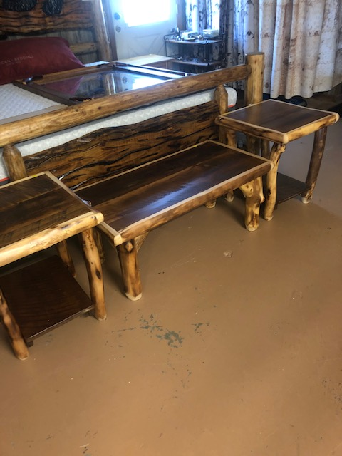 Aspen Barnwood End Tables
