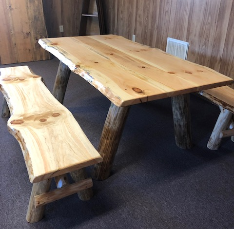 Pine Nat Slab Table
